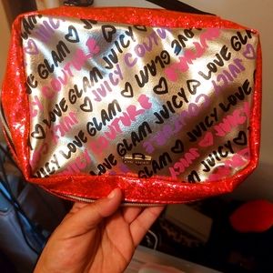 Juicy couture makeup or accessories bag
